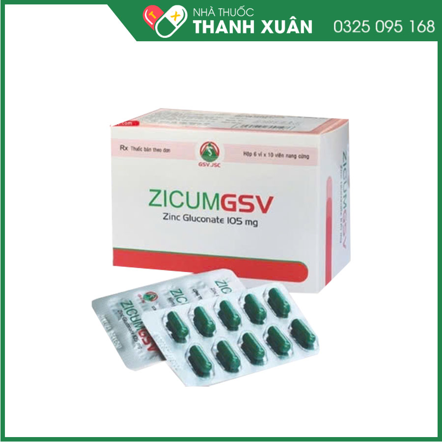 Thuốc Zicumgsv điều trị rối loạn tiêu hoá, suy nhược cơ thể, các tổn thương ngoài da, tăng đề kháng đường hô hấp